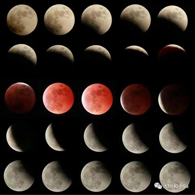 今晚的月亮是红色的,查看今天的月亮.